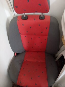 Červené sportline sedačky - 2