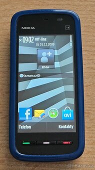 Nokia 5230 modrá - 2