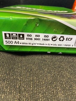 Kancelářský papír A4 .1 balení - 500 listů. - 2