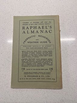 Raphael's Astronomical Ephemeris Planet´s places for 1947 - 2