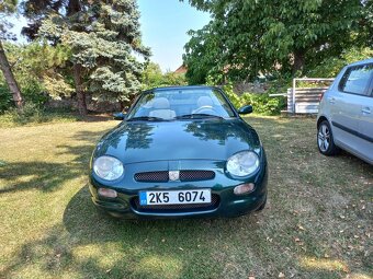Prodám roadster MGF 1,8 88 kW,r.v.2000 - 2