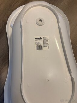 ZDARMA – KEEEPER Dětská vanička 84 cm "Hippo" – bílá - 2
