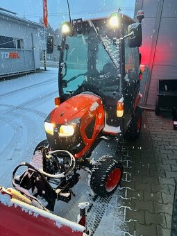 Zánovný traktor Kubota BX231-zimný set 4WD - 2