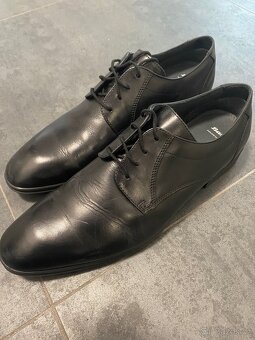 Elegantní nazouvací boty  Bata - nero - 2