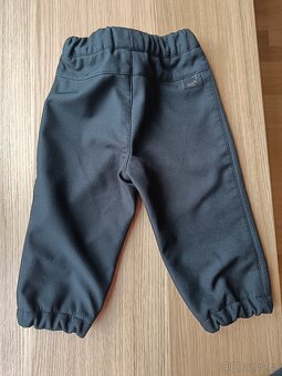 Zateplené softshellové kalhoty zn. Rysa - 2