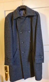 Pánský vlněný kabát - 2