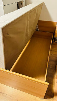 Daruji za odvoz jednolůžkovou postel s úložným prostorem. - 2