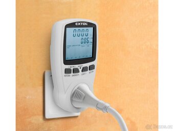 Měřič spotřeby el. energie - wattmetr, kW, kWh, V, A, Hz - 2