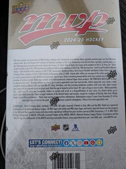 2024-25 Upper Deck MVP Hockey Hobby Box - 2