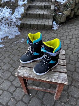 Dětské boty na snowboard vel 35 - 2