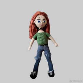 Háčkovaná panenka převlékací - 2