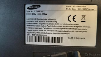Prodám LED TV SAMSUNG 32" - 2