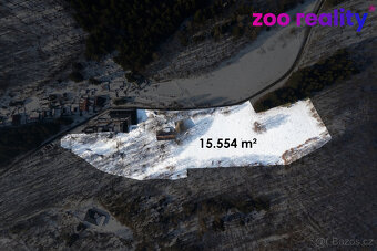 Rekreační objekt, Rašov, Klíny, 15.554 m2 pozemek - 2