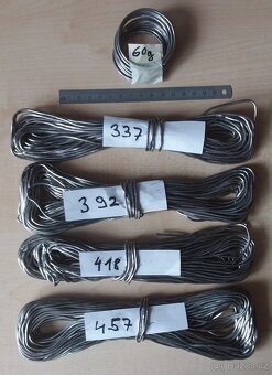 Trubičková olovo cínová pájka 2mm s kalafunou - 2