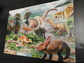 Puzzle 100XL Dinosauři - 2