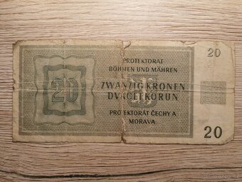 20 Korun Československých 1944 - Bankovka - 2