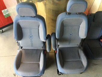 Citroen Berlingo - 3x sada sedadel. Model 2011 - 2