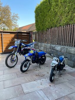 Pronájem dětských motocrossových motorek –PW 50 & PW 80 YZ80 - 2