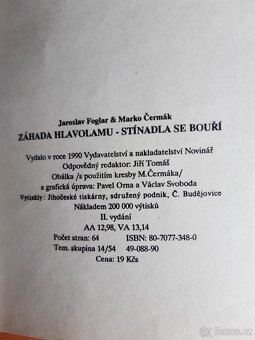 Komiks- Záhada hlavolamu, Stínadla se bouří - 2
