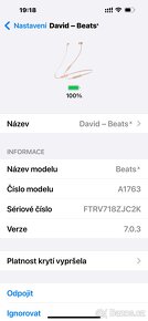 Bezdrátová sluchátka BeatsX - 2