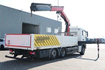 MAN TGS 26.440 LL - 6x2 – Valník + HR-Palfinger PK 22002 - 2