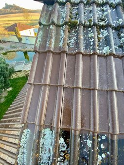 Čištění střech od mechu a nečistot - 2
