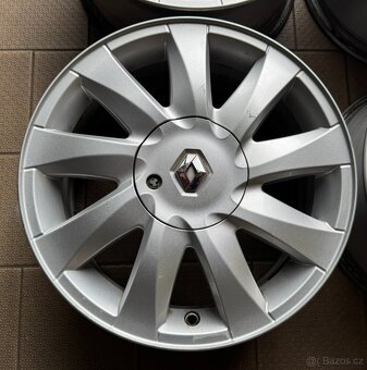 originální alu kola Renault 16", rozteč 4x100 ET49 - 2