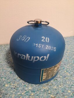 Pb lahev propanbutanová plynová bomba 2kg plná vč. plomby - 2