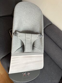 BABYBJÖRN Lehátko Ballance Bliss Light Grey 3D Jersey Soft C - 2