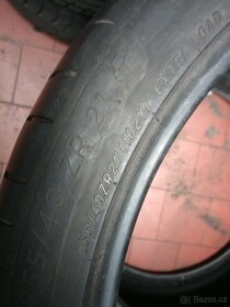 255/40/21 102y Michelin - letní pneu 2ks - 2