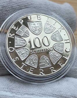 100 Schilling Rakousko 1979 - Proof - 2