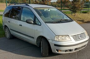 VW SHARAN 1.9TDi,85 a 96kW-POUZE DÍLY,stříbrná metalíza - 2