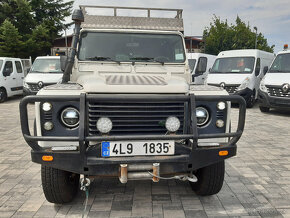 Land Rover Defender 110 TD5, 9míst, naviják, ČR, tažné 3,5t - 2