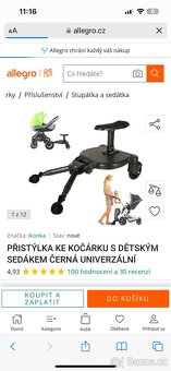Nové stupátko ke kočárku - 2