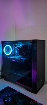 Herní PC Ryzen5 2600x včetně monitoru klávesnice a myši - 2