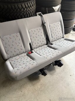 Sedadlo Vw T5 T5.1 Trojka -3.místné Výborný stav - 2