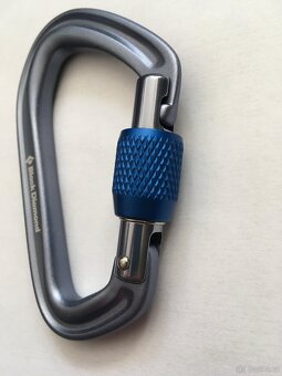 Karabína karabínka Black Diamond Hotforge Screwgate, nová - 2