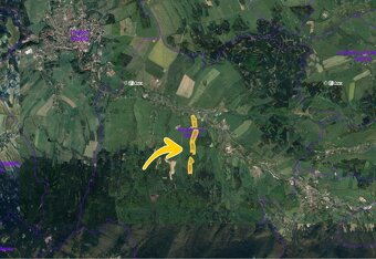 Prodej podílu 1/6 pole 30 992 m², Raspenava - 2