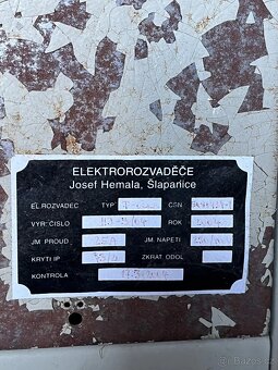 Stavební rozvaděč - 2