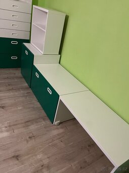 Postel, skříně dětský pokojicek - 2