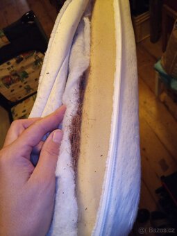 Dětská skládací cestovní postýlka, matrace - 2