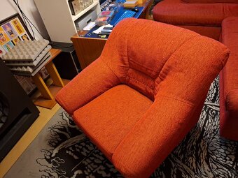 Rohová sedací souprava jak nova - 2