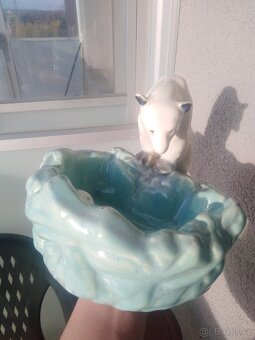 Popelník-cukřenka - Medvědice Nora pěkný STAV - 2