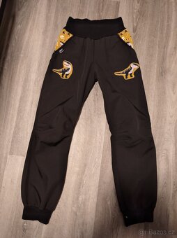 Softshellové kalhoty, vel. 8-12 let - 2
