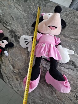 Plyšák Minnie, Mickey mouse cca 65 cm - 2