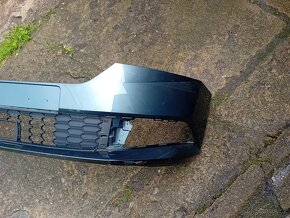 Škoda Fabia 4 – přední nárazník – originál, prasklinka - 2