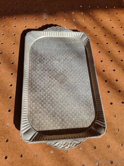 Retro hliníkový podnos - 2