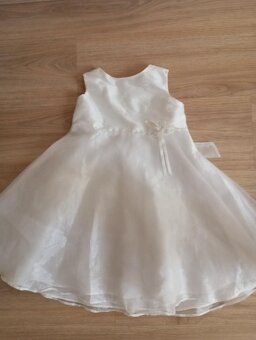 Bílé šatičky - vel. 18-24 m.. - 2