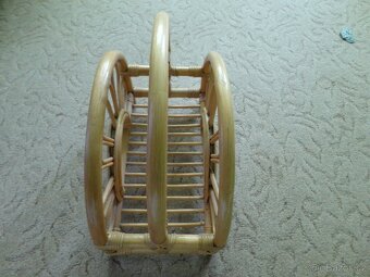 Bambusovy koš na lahve - 2