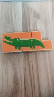 Dřevěné skládačky pro děti - 2